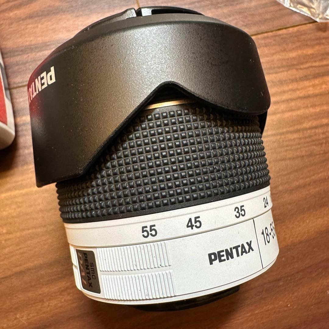 PENTAX K-50 レンズキット ホワイトレッド 2768