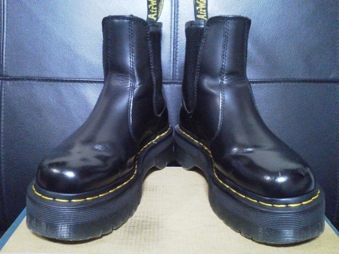Dr.Martens 2976QUAD UK3 厚底 サイドゴア チェルシー