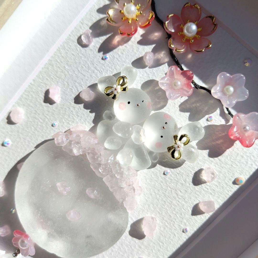 シーグラスアート『 桜カクテル❀.*゜』他5点