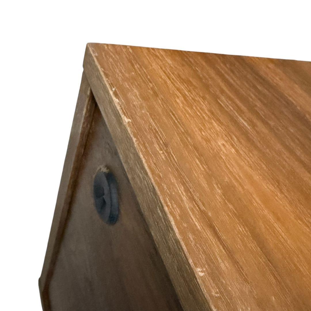 【廃盤希少】無印良品　スタッキングキャビネット小　ウォールナット