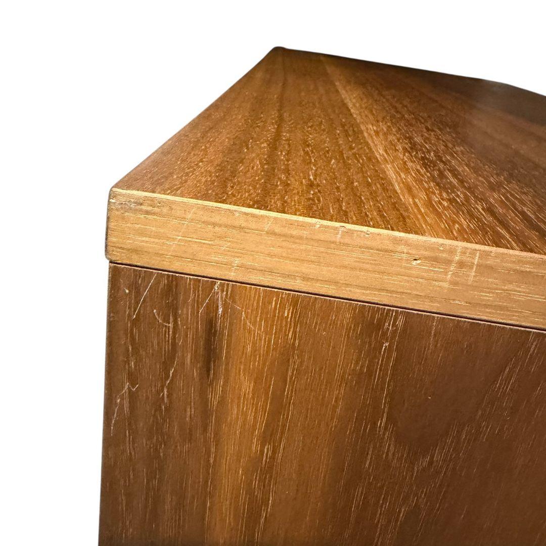 【廃盤希少】無印良品　スタッキングキャビネット小　ウォールナット