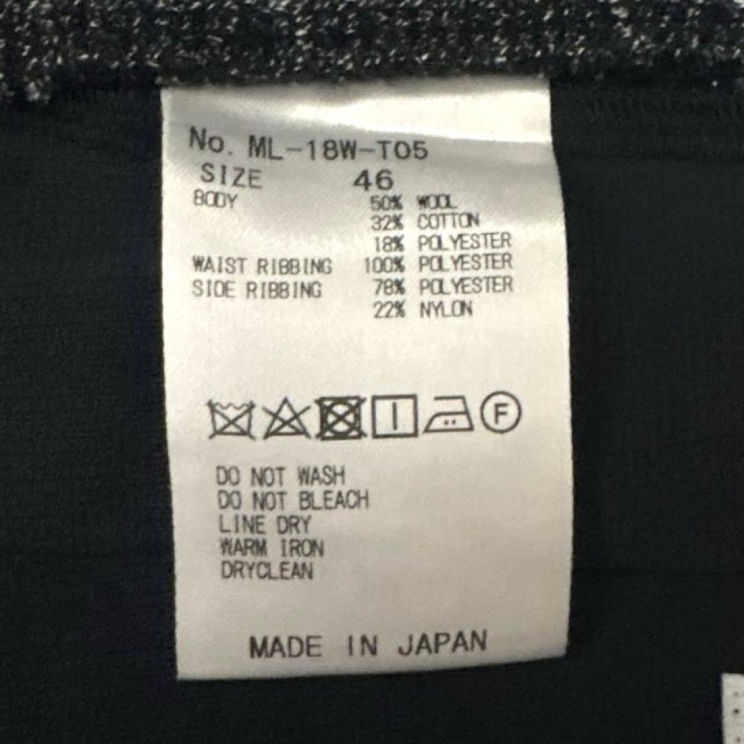 MARK & LONA マークアンドロナ ウール ヘリンボーンパンツ