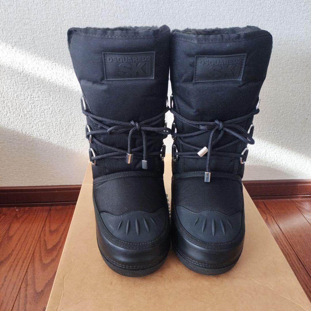 DSQUARED2 スノーブーツ ブラック