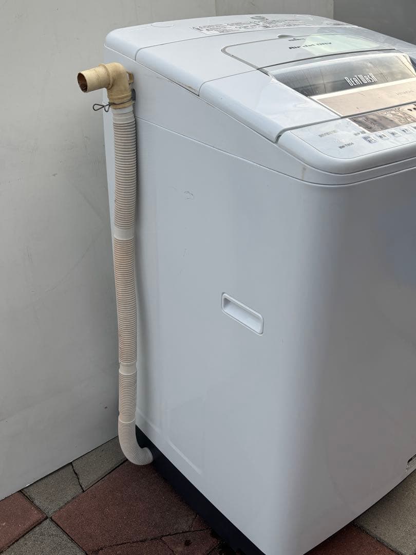全自動洗濯機 8kg ビートウォッシュ BW-T804 日立