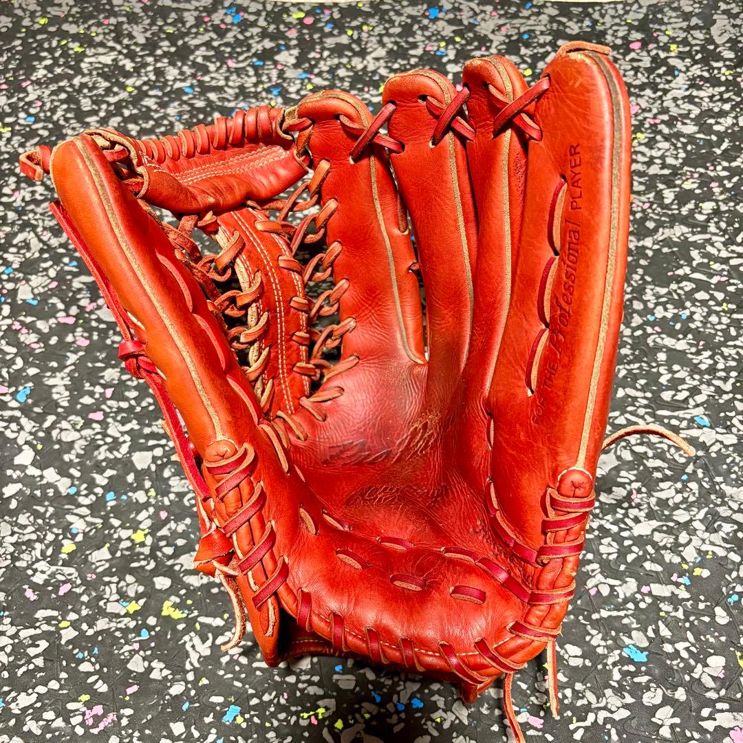 ローリングス プロプリモ 和牛レザー 硬式用 外野手用 グローブ レッドオレンジ