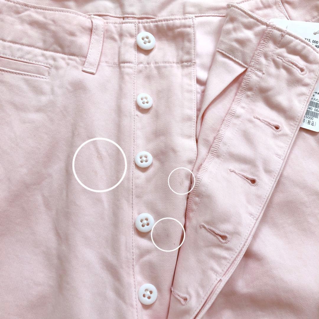 ✨完売品2024モデル✨スピックアンドスパン チノワイドパンツ　希少40サイズ