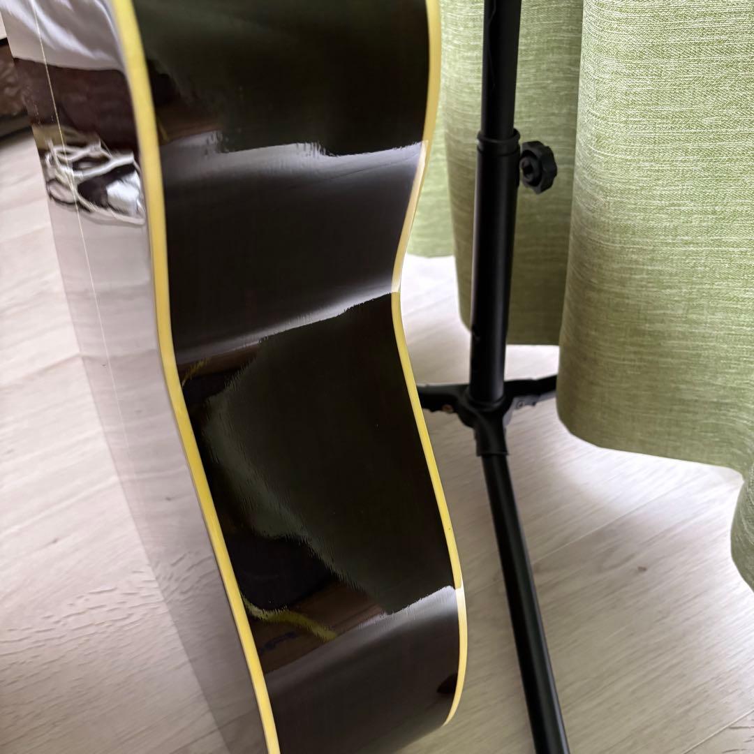 美品　ハードケース付き　STAFFORD SF-300F-BS ギター