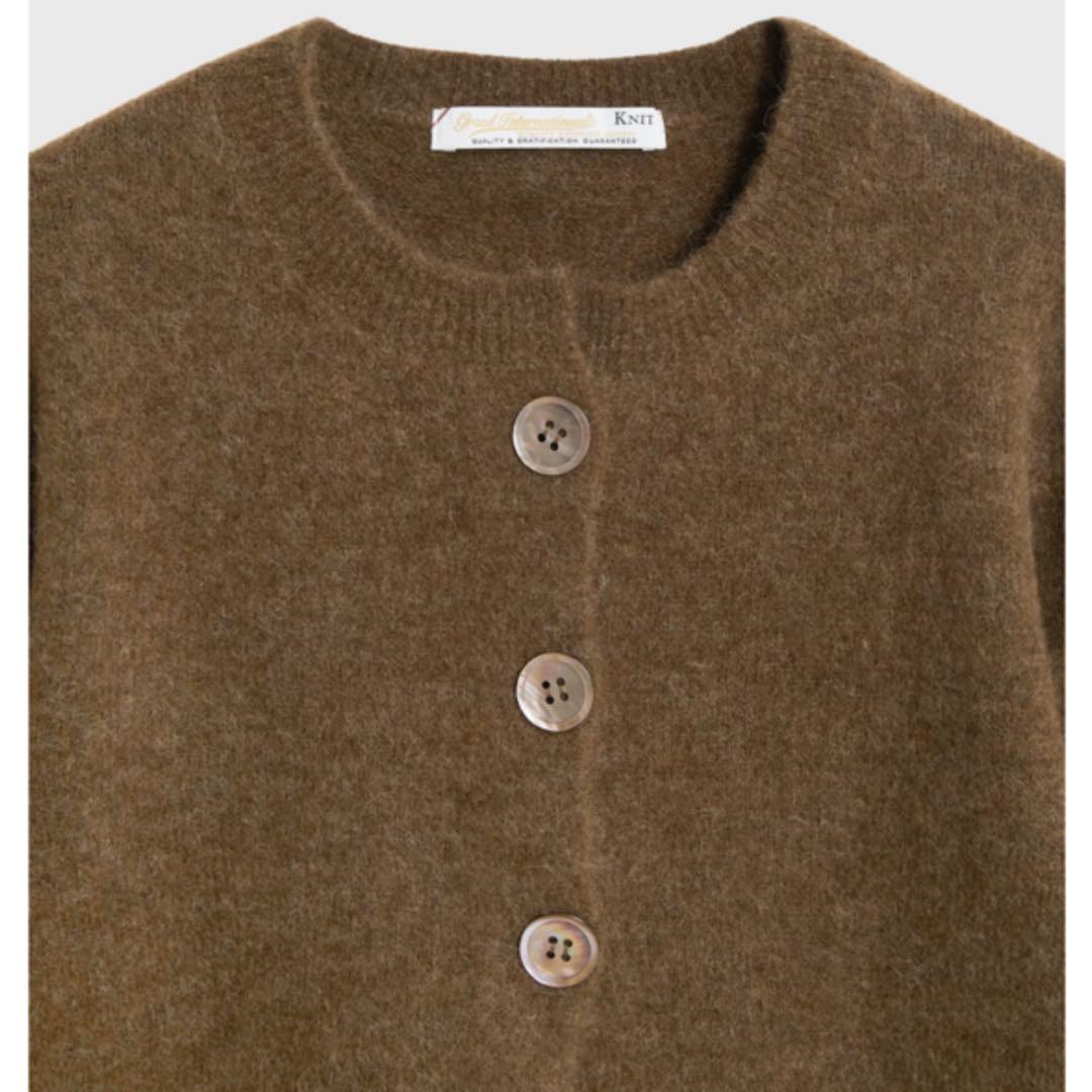 【新品未使用】GREED International ショートニットカーディガン