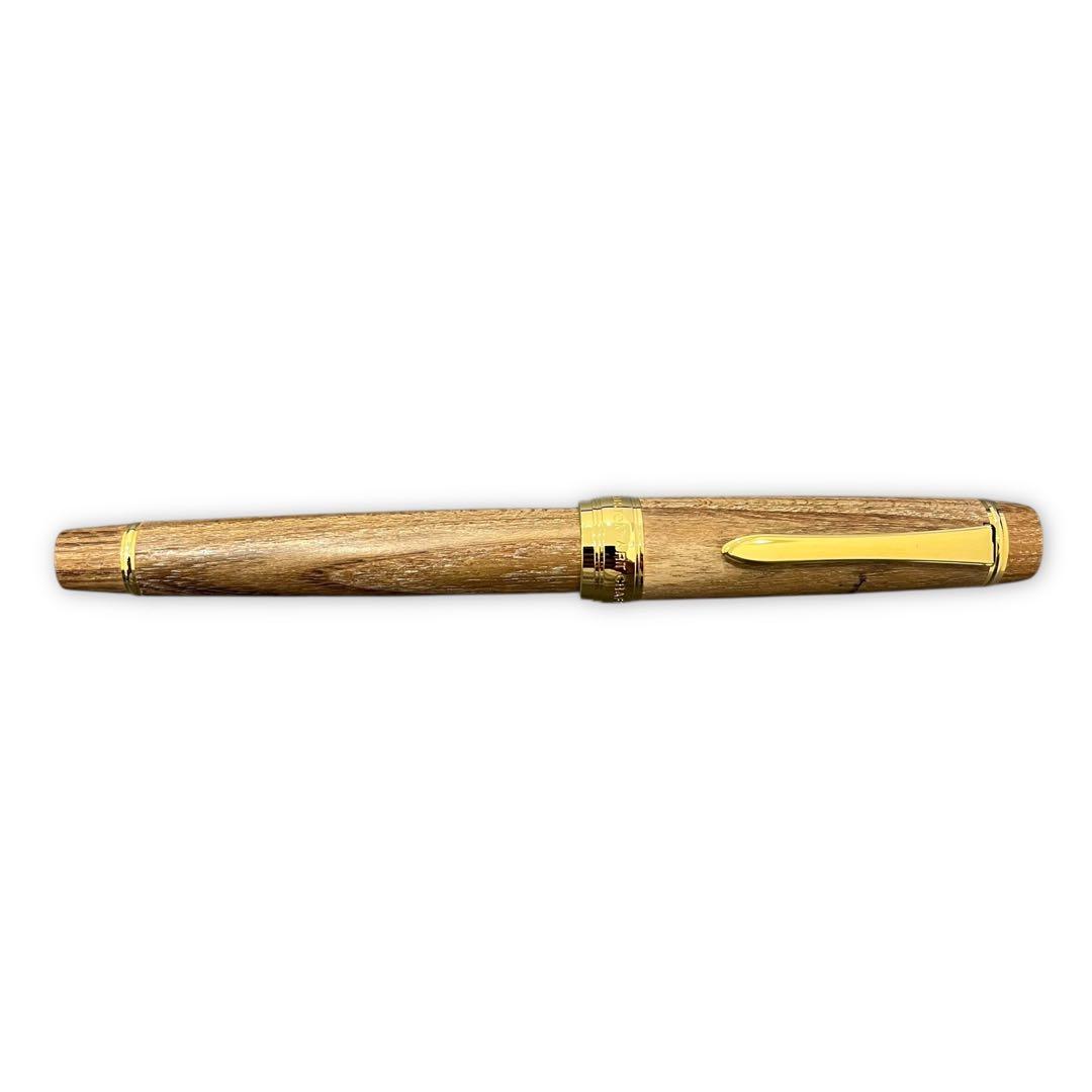 パイロット 槐 万年筆 ペン先 18K FKV-5MK-ME F印傳屋シース付き