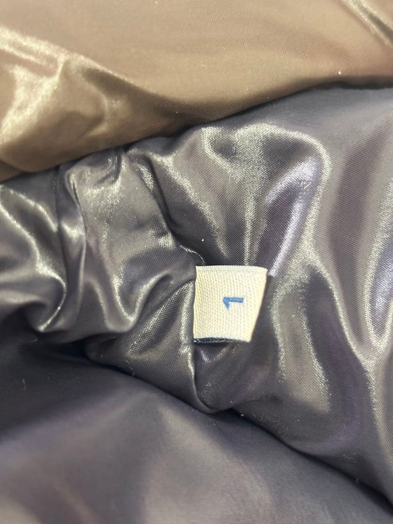 【美品】モンクレール ダウンベスト 正規品 茶系 ブラウン Sサイズ