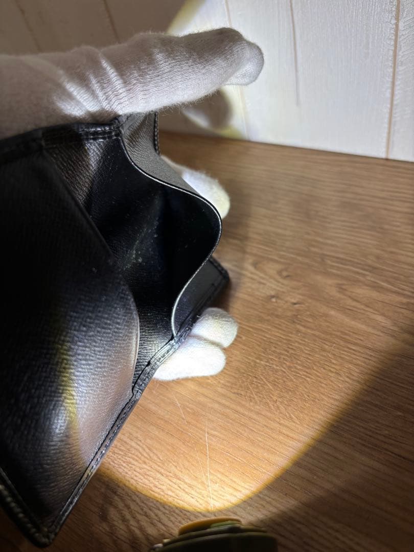 ルイヴィトン エピ 名刺入れ 名刺ケース カードケース 黒