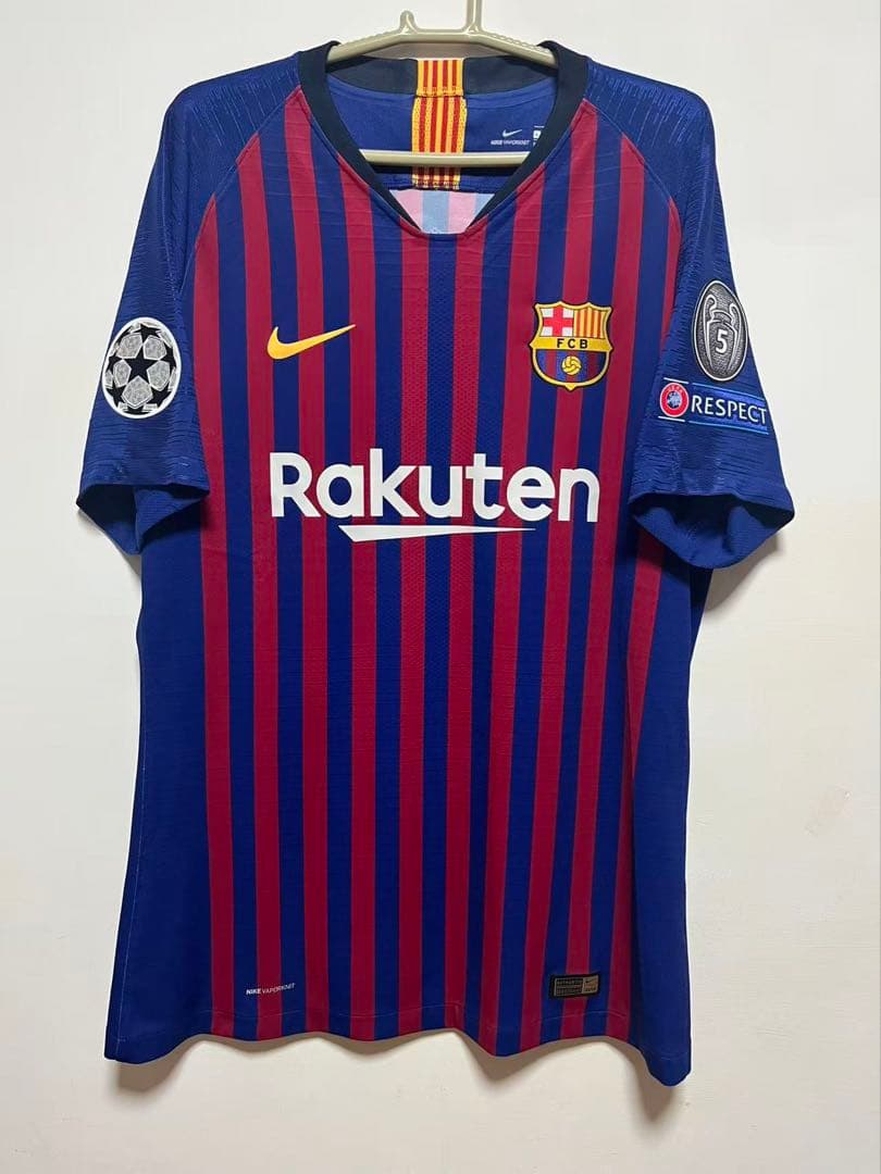 選手支給バルセロナ メッシ 18-19 ユニフォーム CL