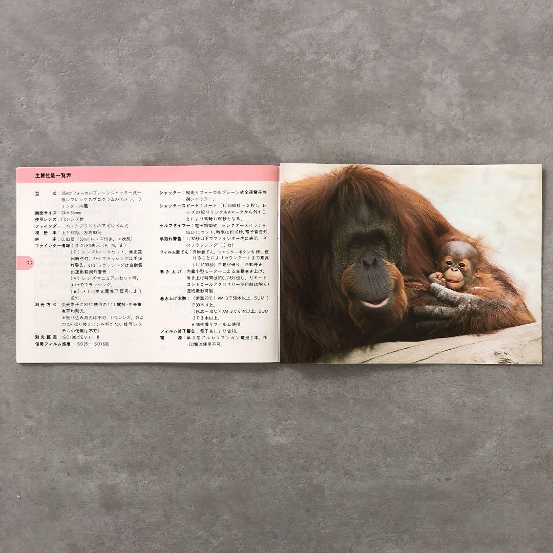 キヤノン　簡単一眼レフ　T50　使用説明書　1982年