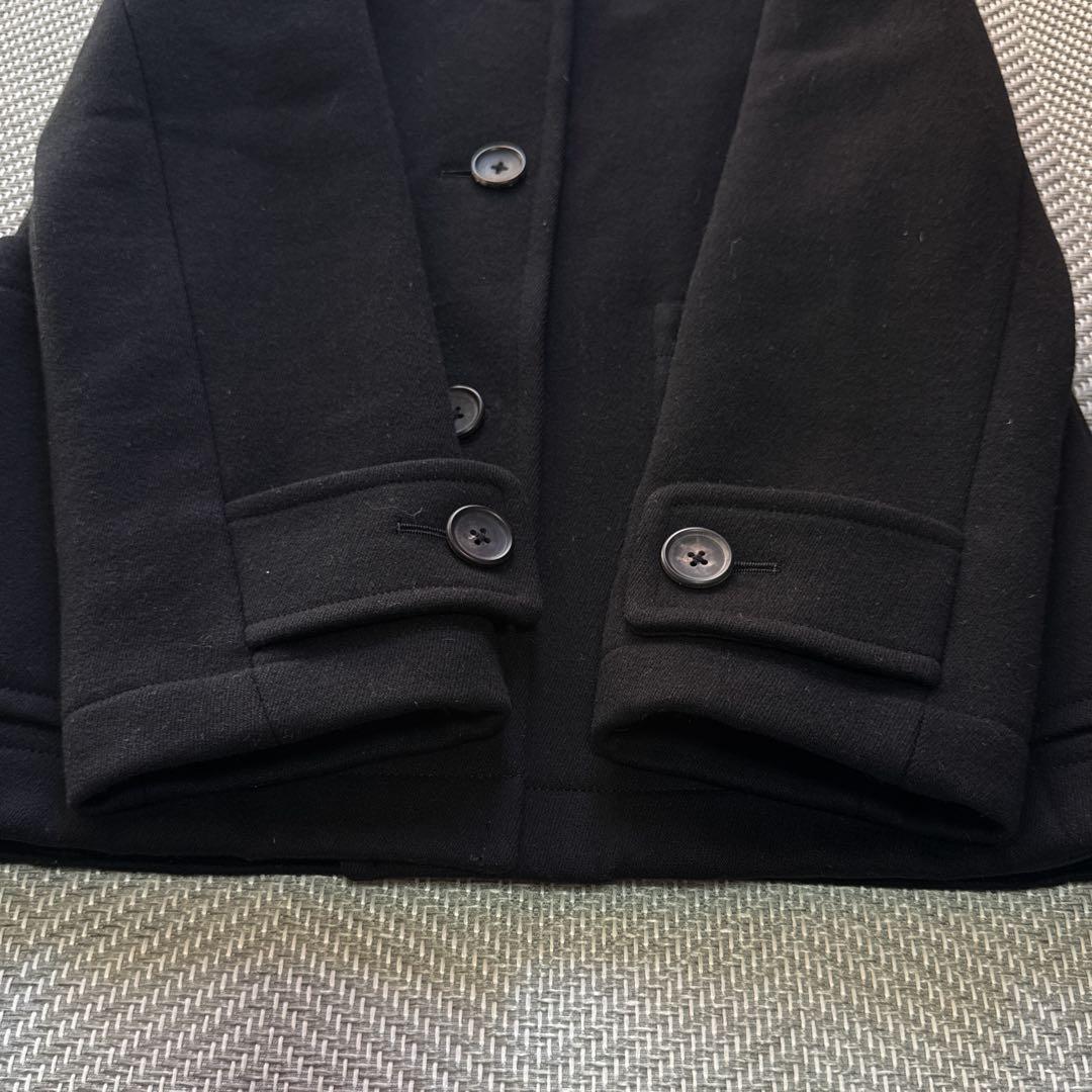 美品 マーガレットハウエル ウールショートコート ジャケットコート ウール100