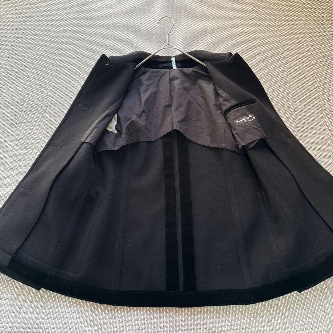 美品 マーガレットハウエル ウールショートコート ジャケットコート ウール100