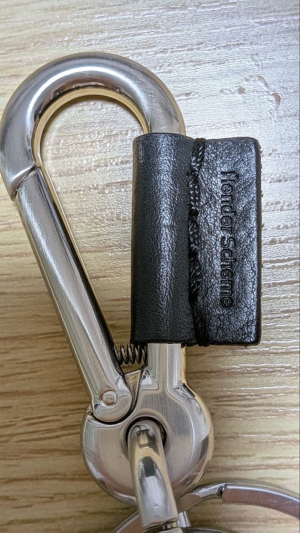 【美品】Hender Scheme karabiner キーリング カラビナ