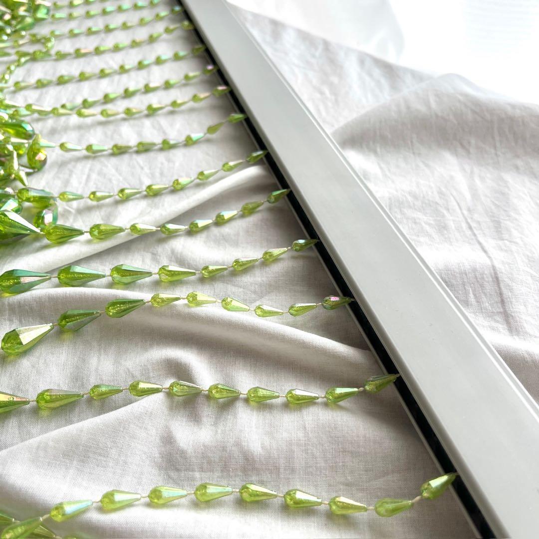 c221 ビーズのれん ビーズカーテン ビーズ のれん カーテン間仕切り レトロ