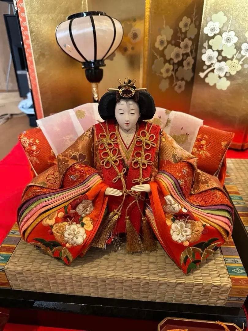 吉徳高級雛人形 親王飾り 東旭作　鳥居ユキ監修　優貴ひな