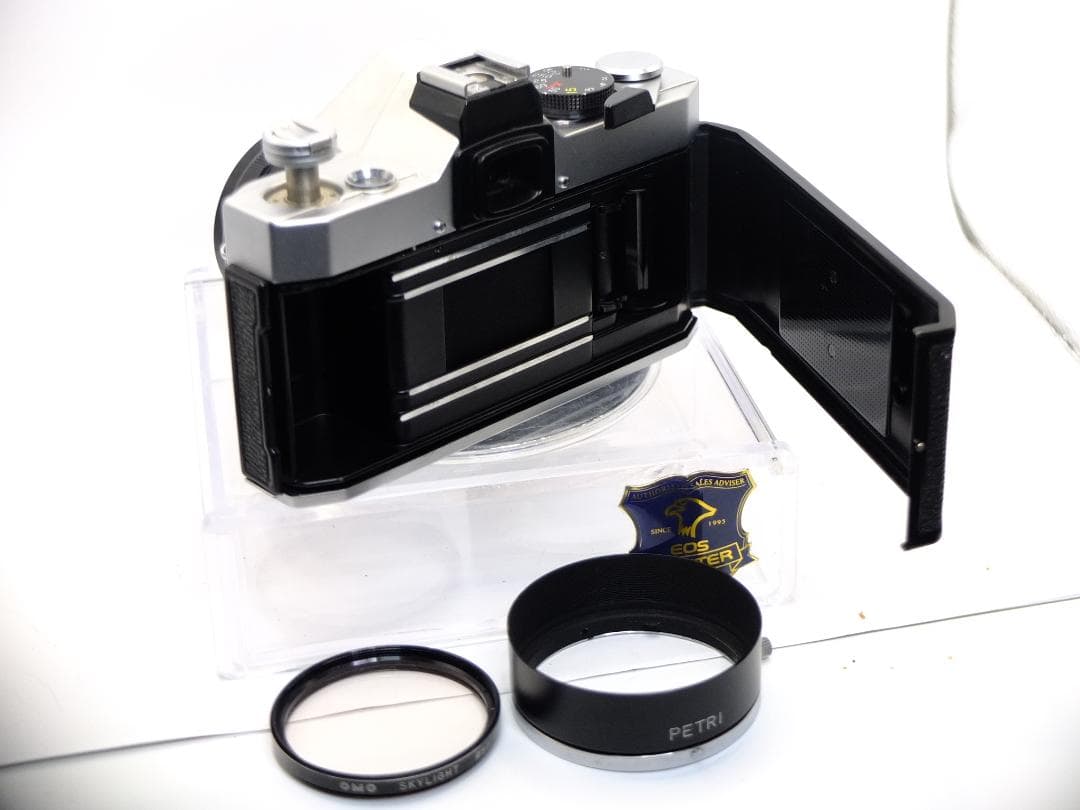 【実写確認整ペトリV6Ⅱ／Petri55mmf1.8メタルフード付