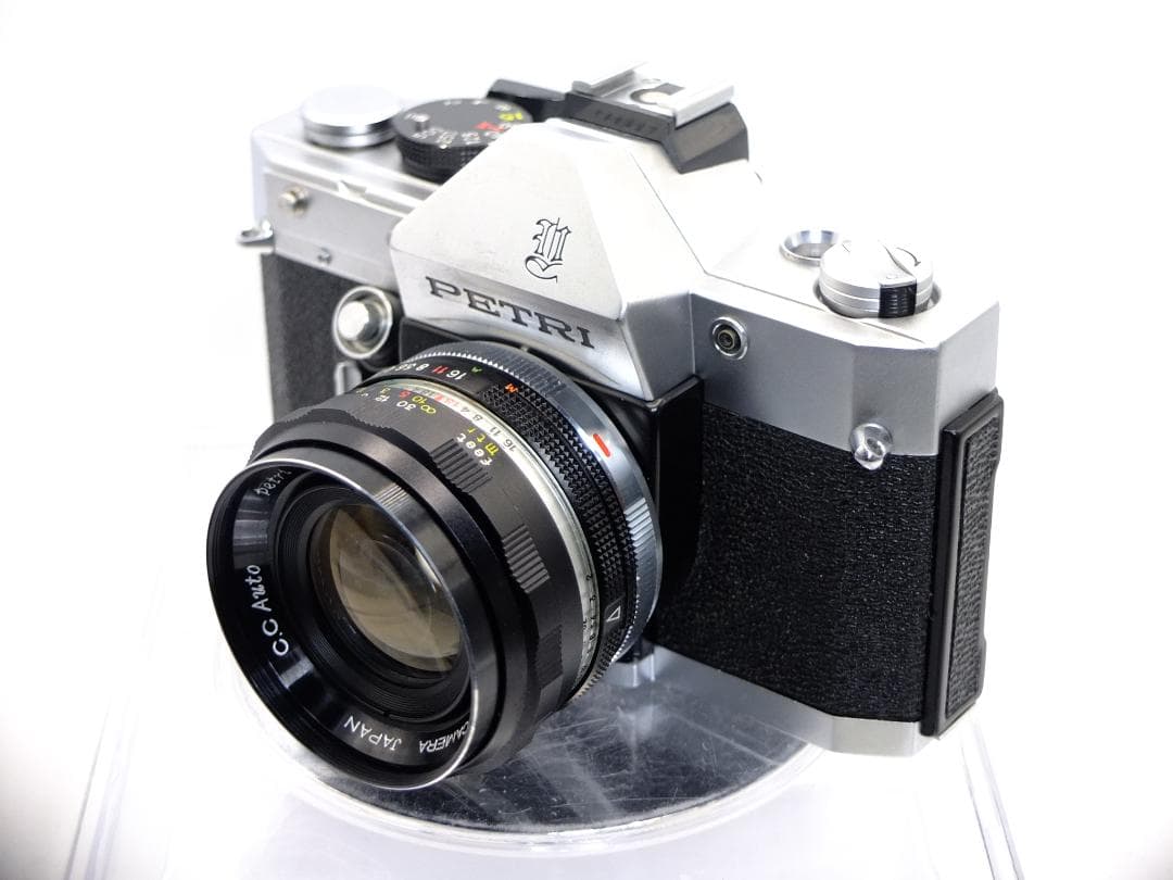 【実写確認整ペトリV6Ⅱ／Petri55mmf1.8メタルフード付