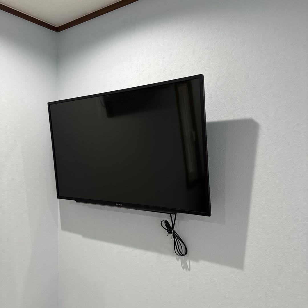 ソニー 43V型液晶テレビフルハイビジョンKJ-43W730E 壁掛け設置のみ