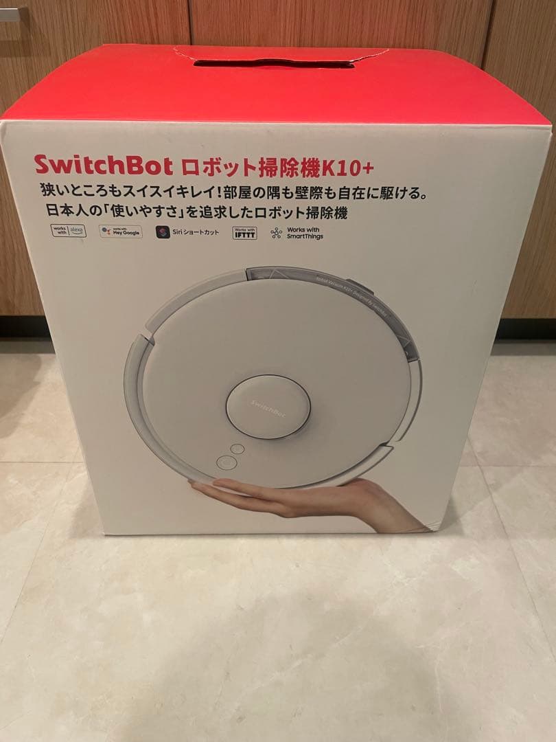 【新品・未使用】SwitchBot ロボット掃除機 K10+