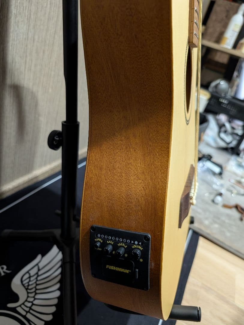 良音/S.yairi YM-02/NTL 改FISHMANエレアコ ケース付