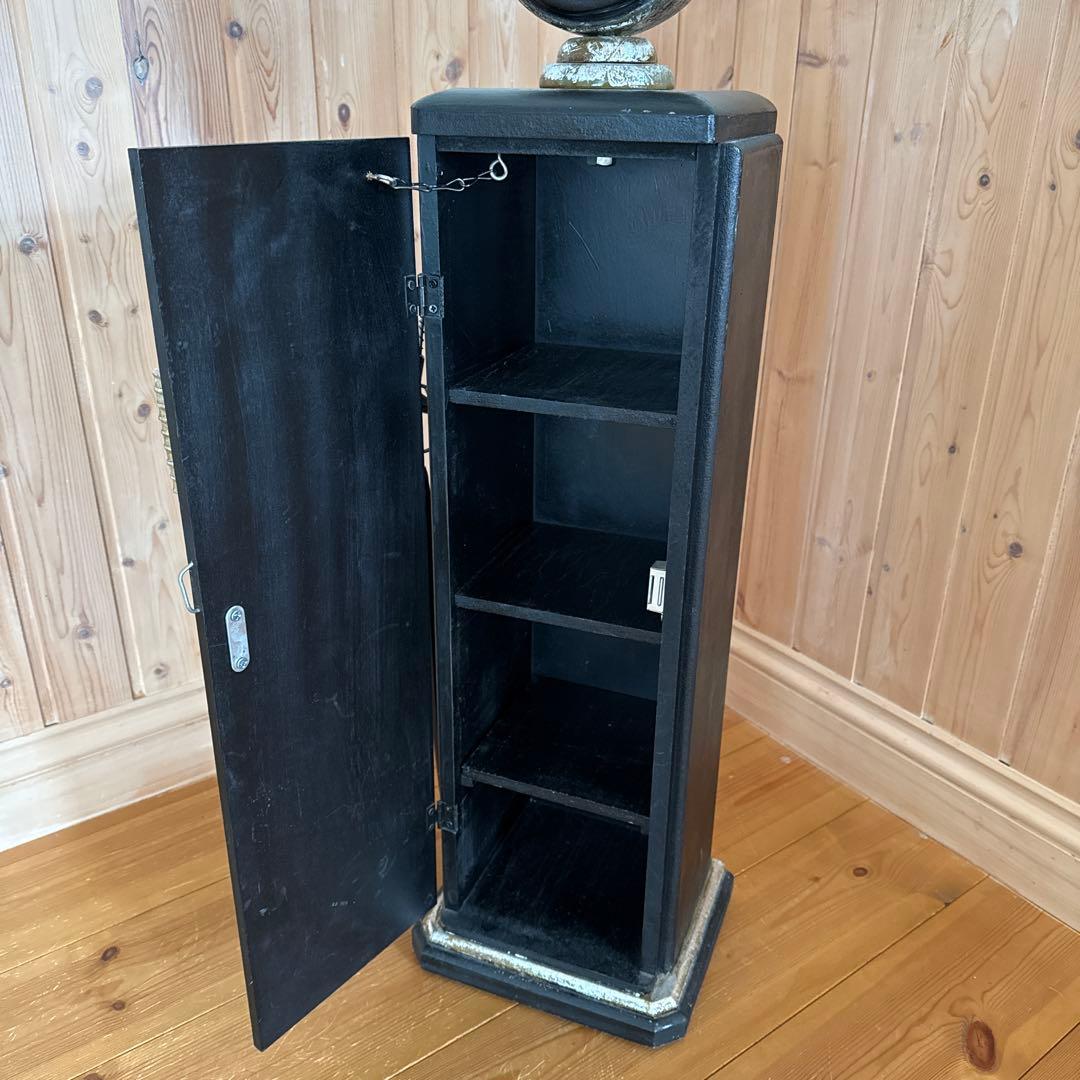 アメリカン雑貨 ルート66 ガスポンプ スリムラック マルチキャビネット CD棚