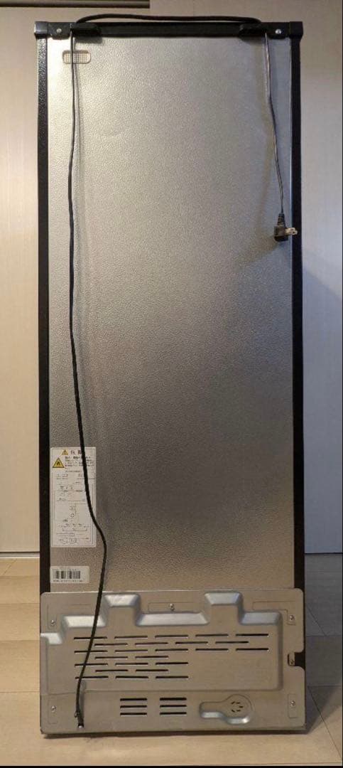 東芝 GR-R15BS-K 2ドア冷凍冷蔵庫 (153L・右開き) ブラック