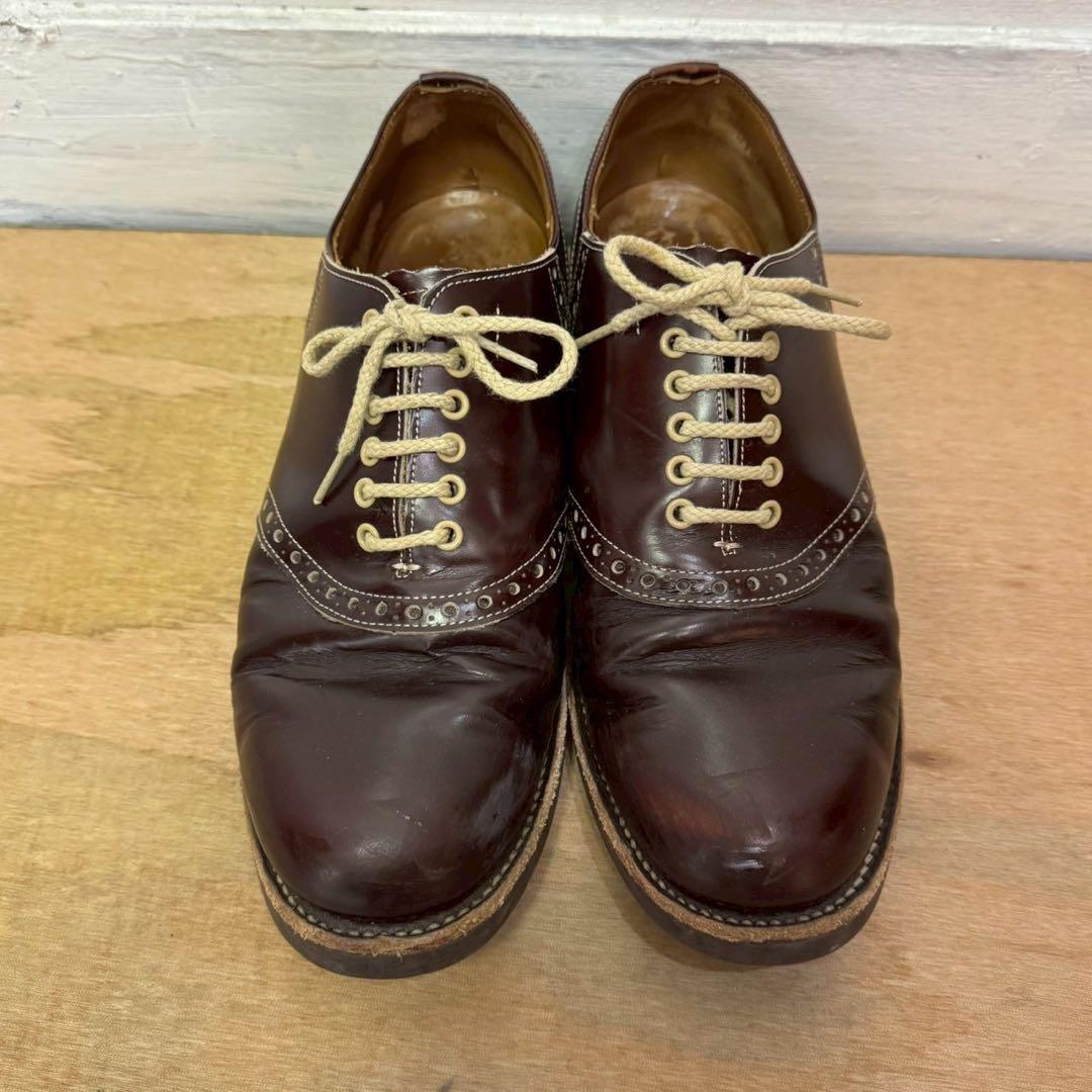 GLADHAND × REGAL SADDLE SHOES BROWN 27cm