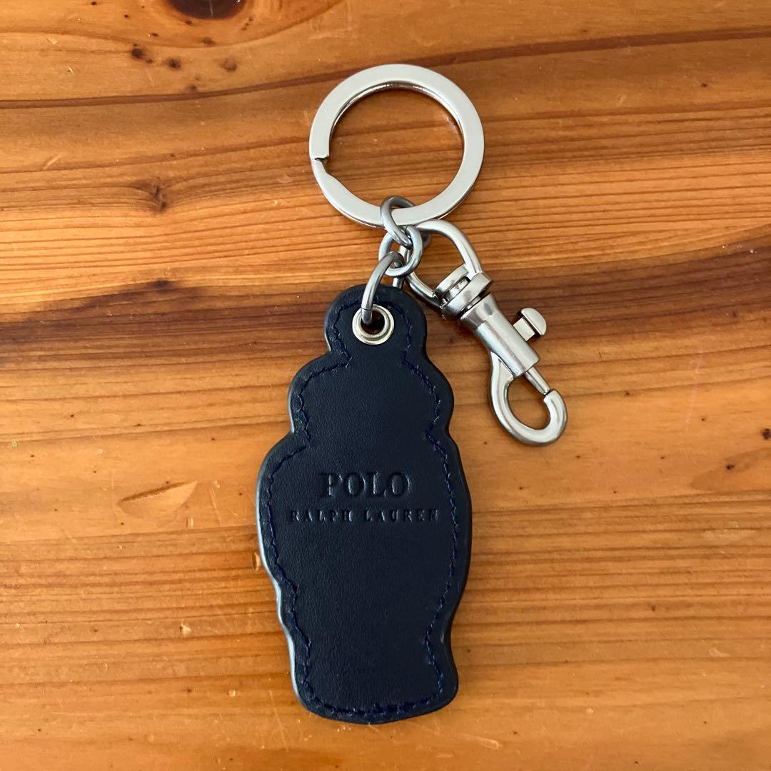 Poloベア　レザーキーフォブ