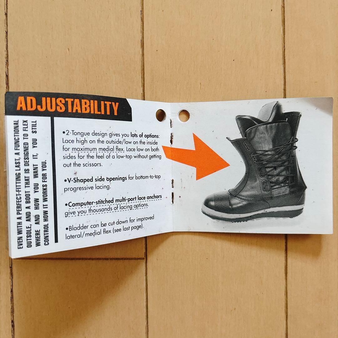 【出品は1/31まで】BURTON ヴィンテージブーツ 2-TONGUE