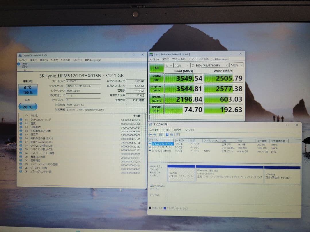 Lenovo 2022 Win11 Corei7 メモリ8GB/SSD512GB