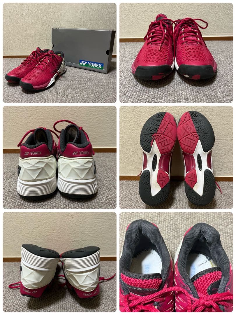 まとめ 5足 27.5 YONEX テニスシューズ メンズ ECLIPSION