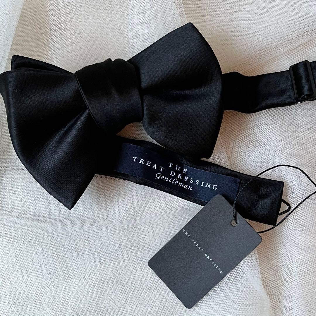 蝶ネクタイ・カフス・ポケットチーフ　セット