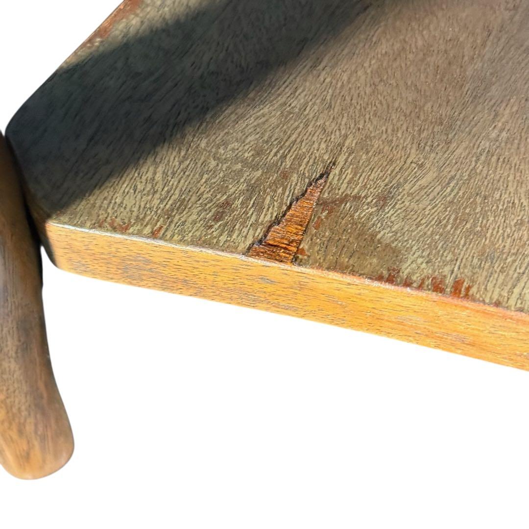 HR737 【ビンテージ】　マルニ木工　サイドテーブル　丸テーブル