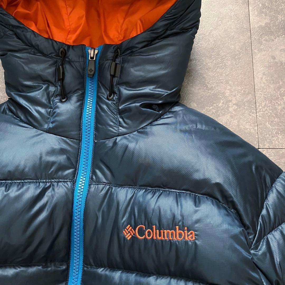 columbia omni-heat  down hoodie 短丈