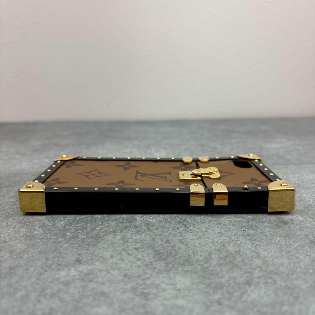 美品 ルイヴィトン iPhone7 8 SE アイトランク リバース モノグラム