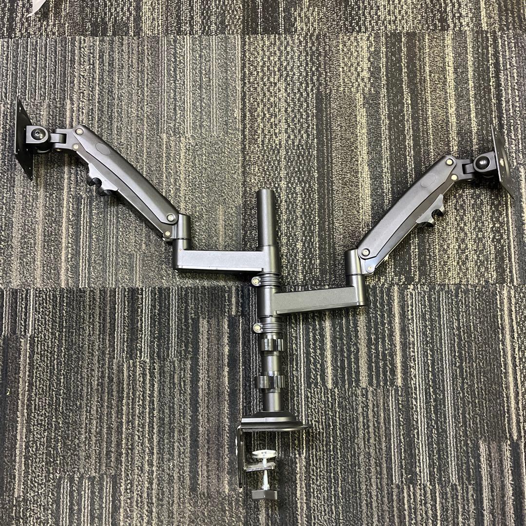 ViewSonic VA2419-smh 2個　デュアルモニターアームセット