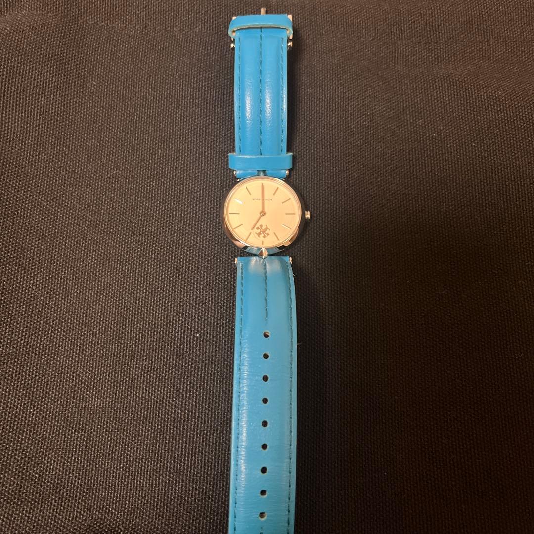 TORY BURCH トリーバーチ　アナログ時計 青