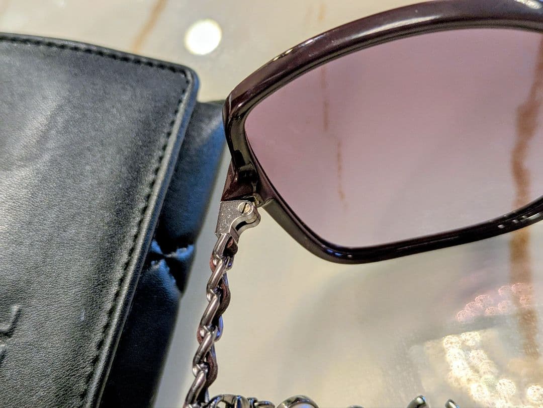 【希少/美品】CHANEL シャネル チェーンサングラス 2way ネックレス