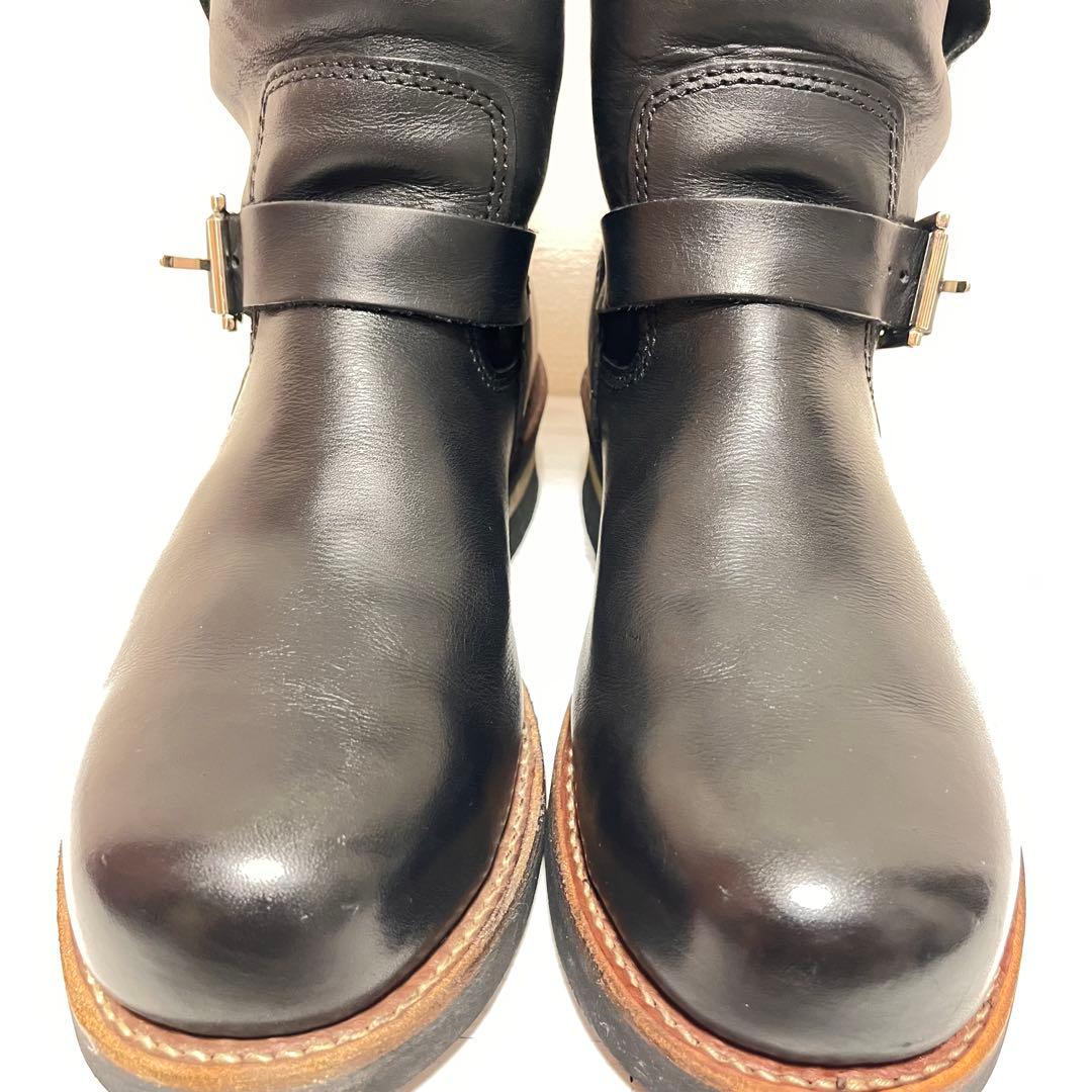 美品✨ Hawkins エンジニアブーツ ブラック 40015 スチールトゥ