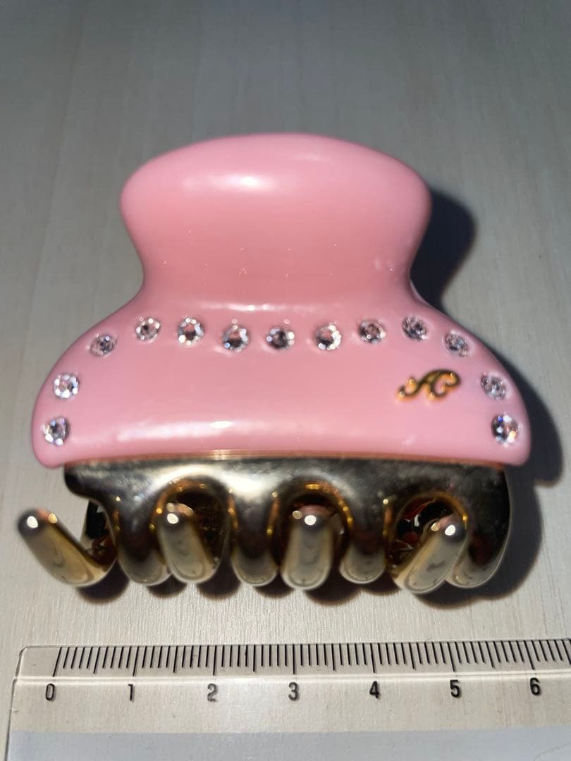 acca ヘアクリップ　ピンク