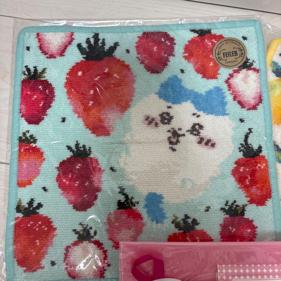 ラブラリーバイフェイラー LOVERARYBYFEILERちいかわタオルハンカチ