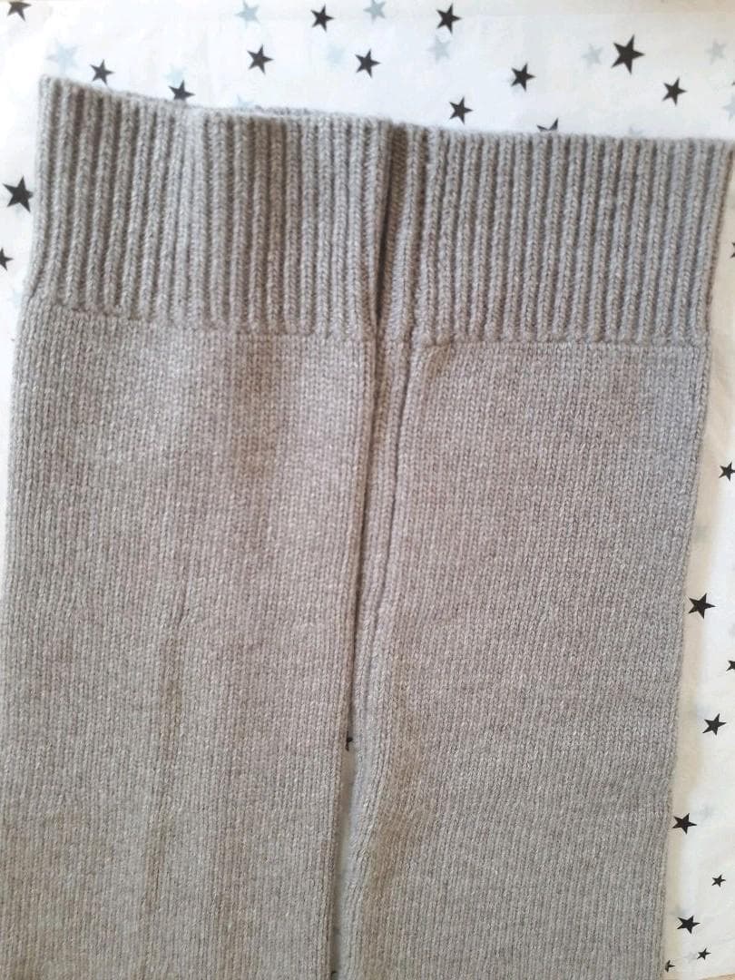 るるる　未使用◇LEG WARMERベージュ