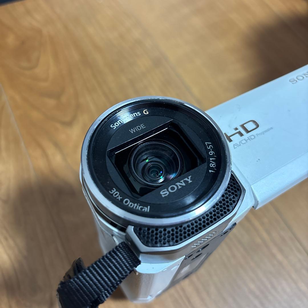 【ビデオカメラ】SONY HDR-CX535（白）