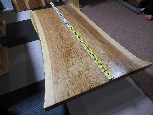 №48　熊本・阿蘇杉　一枚板☆座卓☆超巾広！新入荷