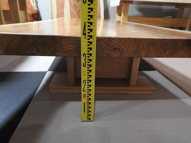 №48　熊本・阿蘇杉　一枚板☆座卓☆超巾広！新入荷