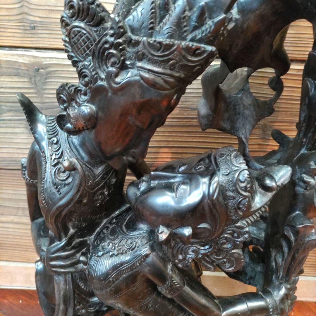 バリ・黒檀・オブジェ