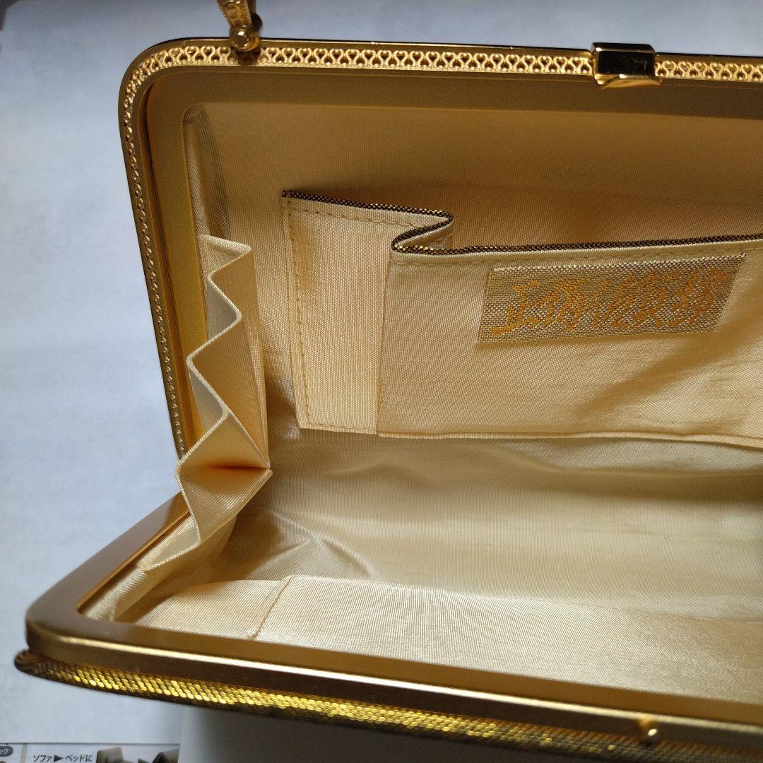 【東京芝山】正絹佐賀錦　和装　バックと草履